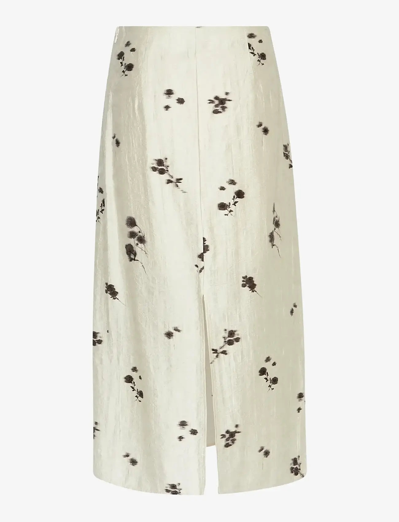 MSCH Copenhagen - MSCHRianne Skirt AOP - midiseelikud - oatmeal flower - 1