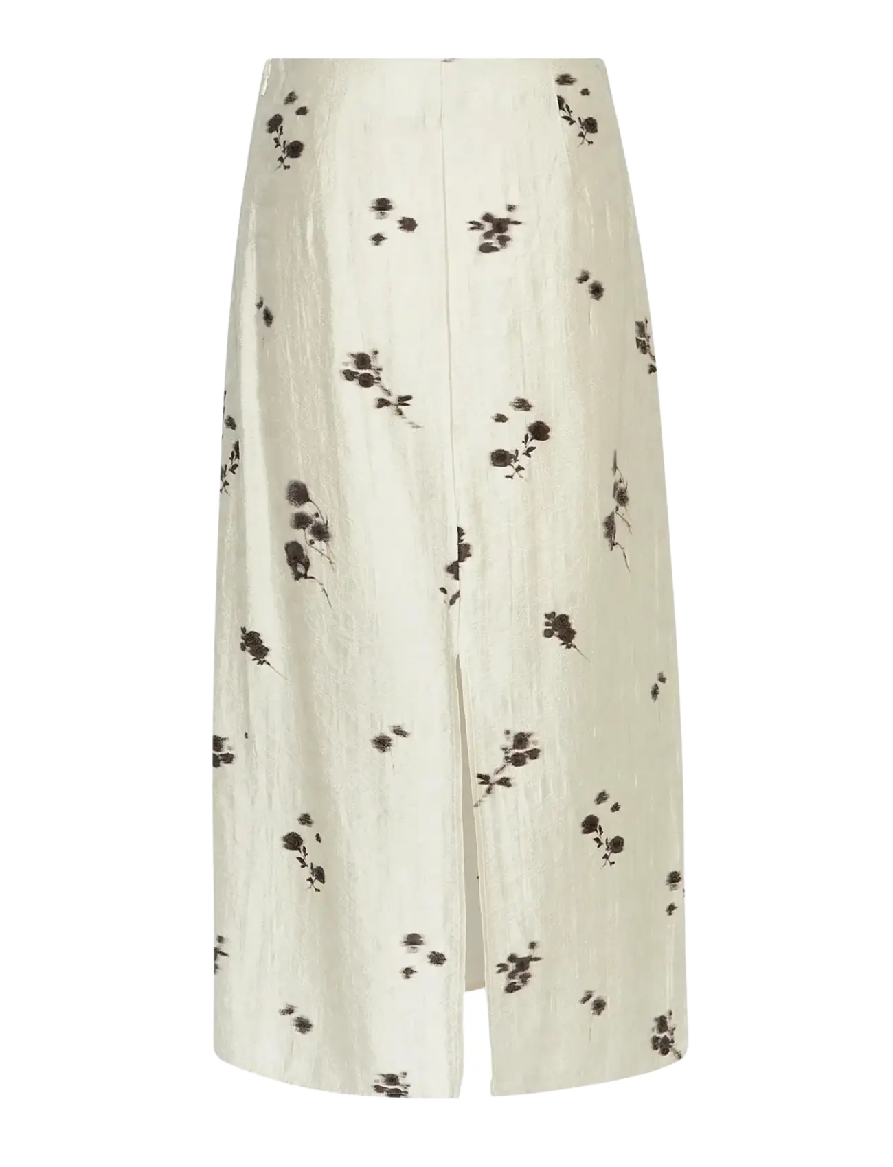 MSCH Copenhagen - MSCHRianne Skirt AOP - midi kjolar - oatmeal flower - 1