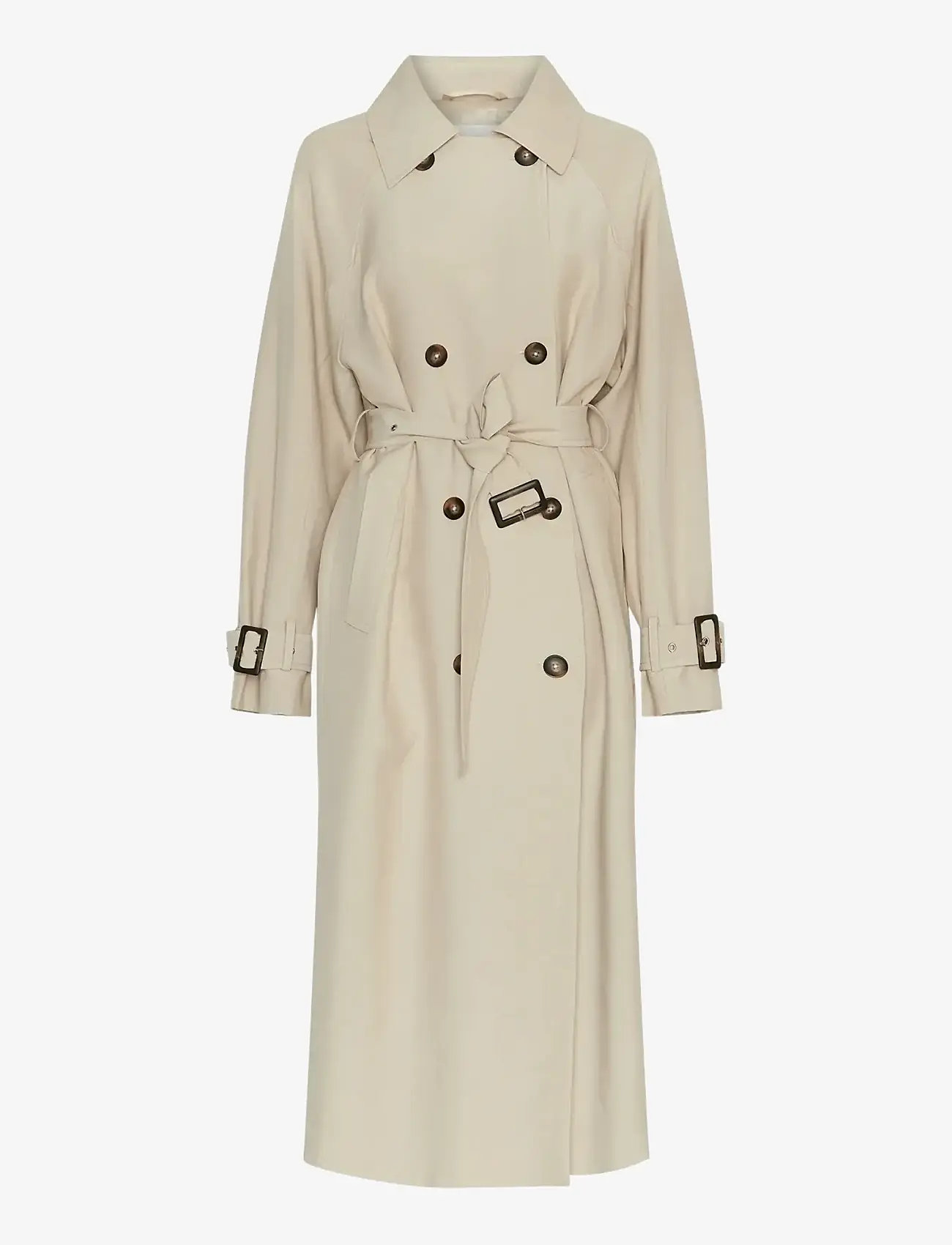 MSCH Copenhagen - MSCHAntonella Trench Coat - trench coats - safari - 0