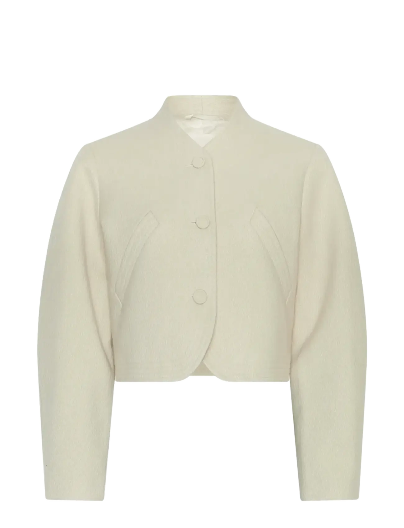 MSCH Copenhagen MSCHSari Esmeralda Jacket - Mantlid ja jakid - OATMEAL / cream