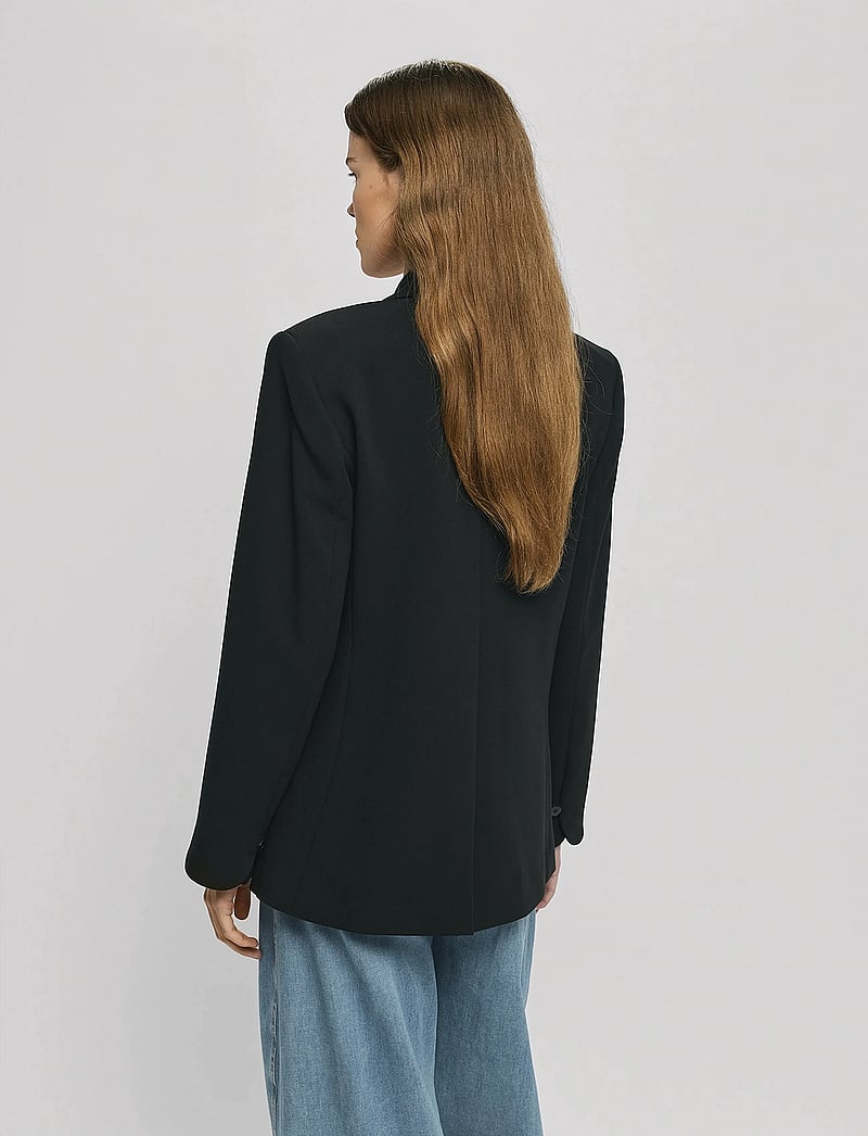 MSCH Copenhagen - MSCHZeta Michelle Blazer - einreihige blazer - black - 4