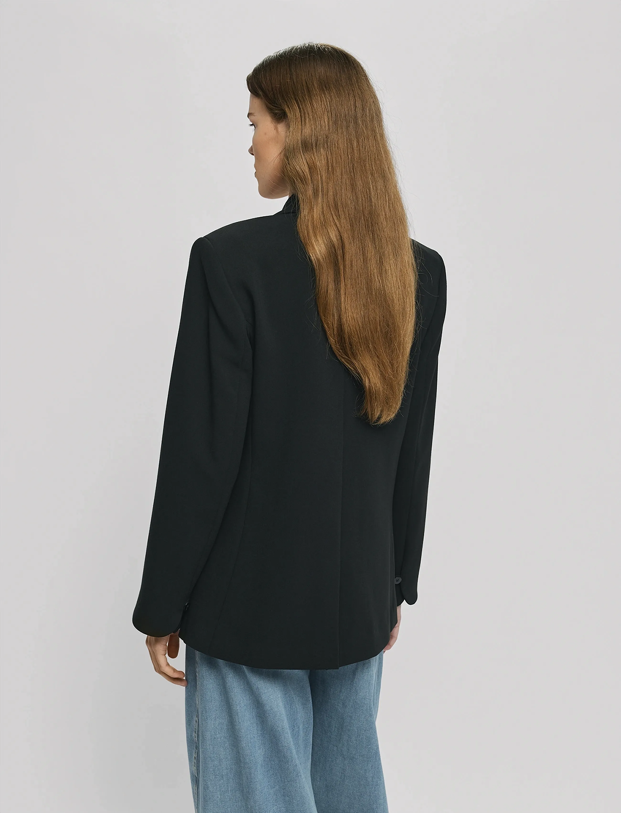 MSCH Copenhagen - MSCHZeta Michelle Blazer - einreihige blazer - black - 4
