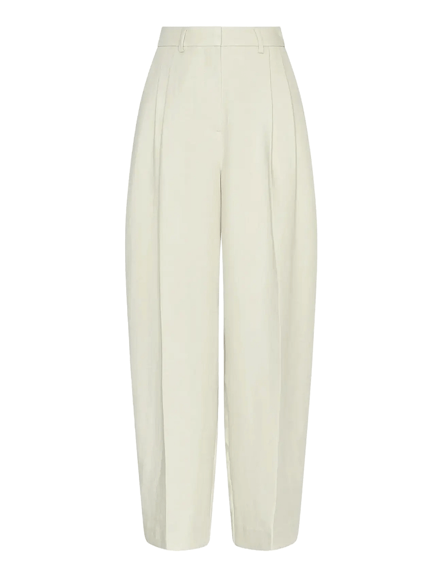 MSCH Copenhagen - MSCHEsteriane HW Pants - pantalon barrel - oatmeal melange - 0