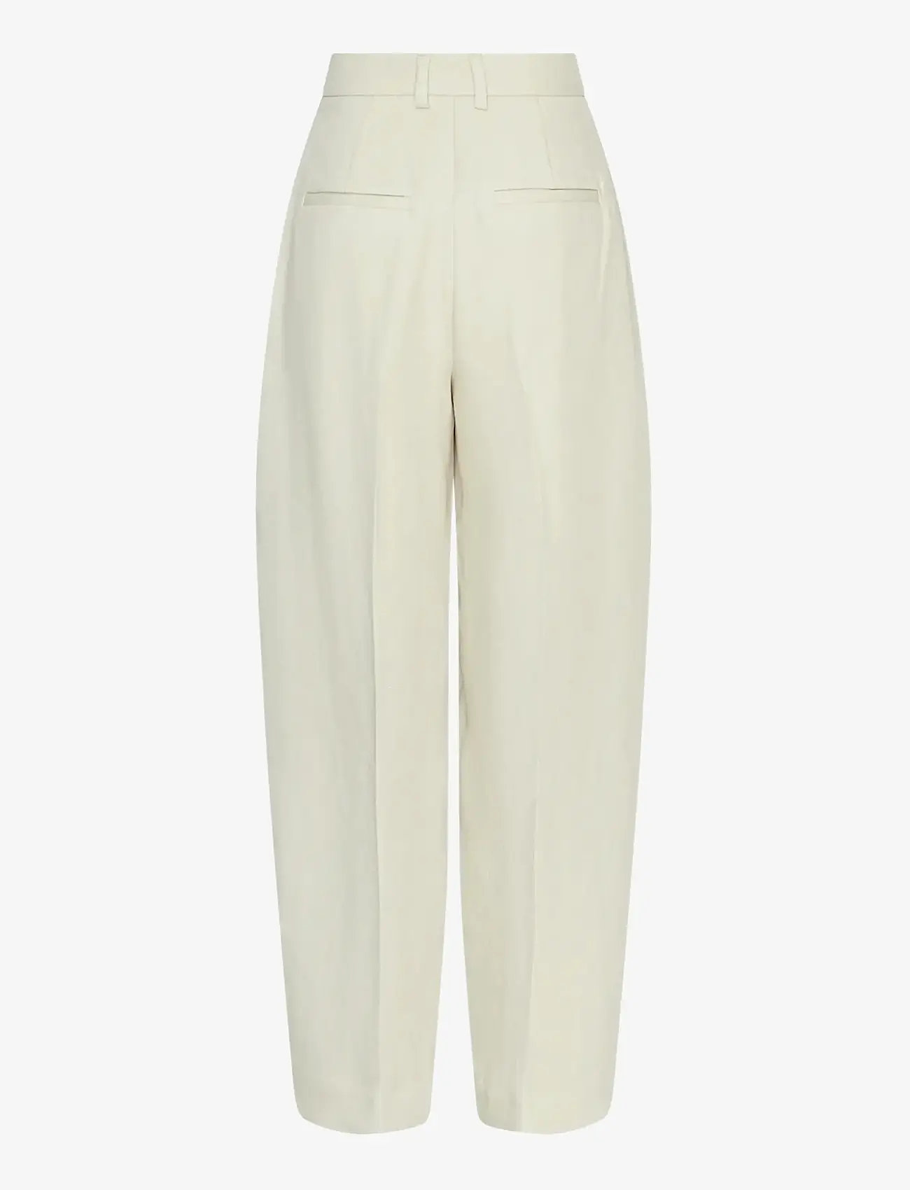MSCH Copenhagen - MSCHEsteriane HW Pants - barrel püksid - oatmeal melange - 1