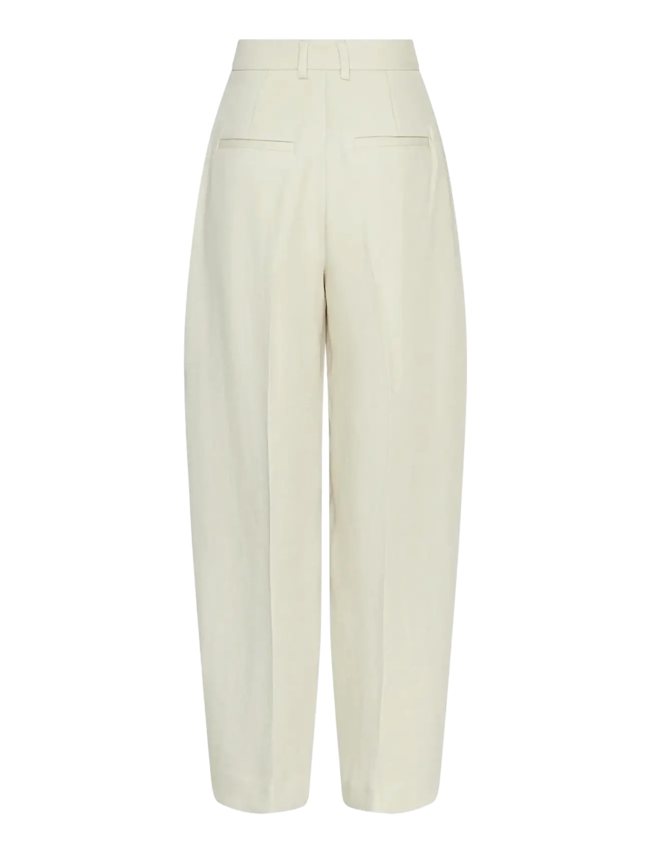 MSCH Copenhagen - MSCHEsteriane HW Pants - barrel püksid - oatmeal melange - 1