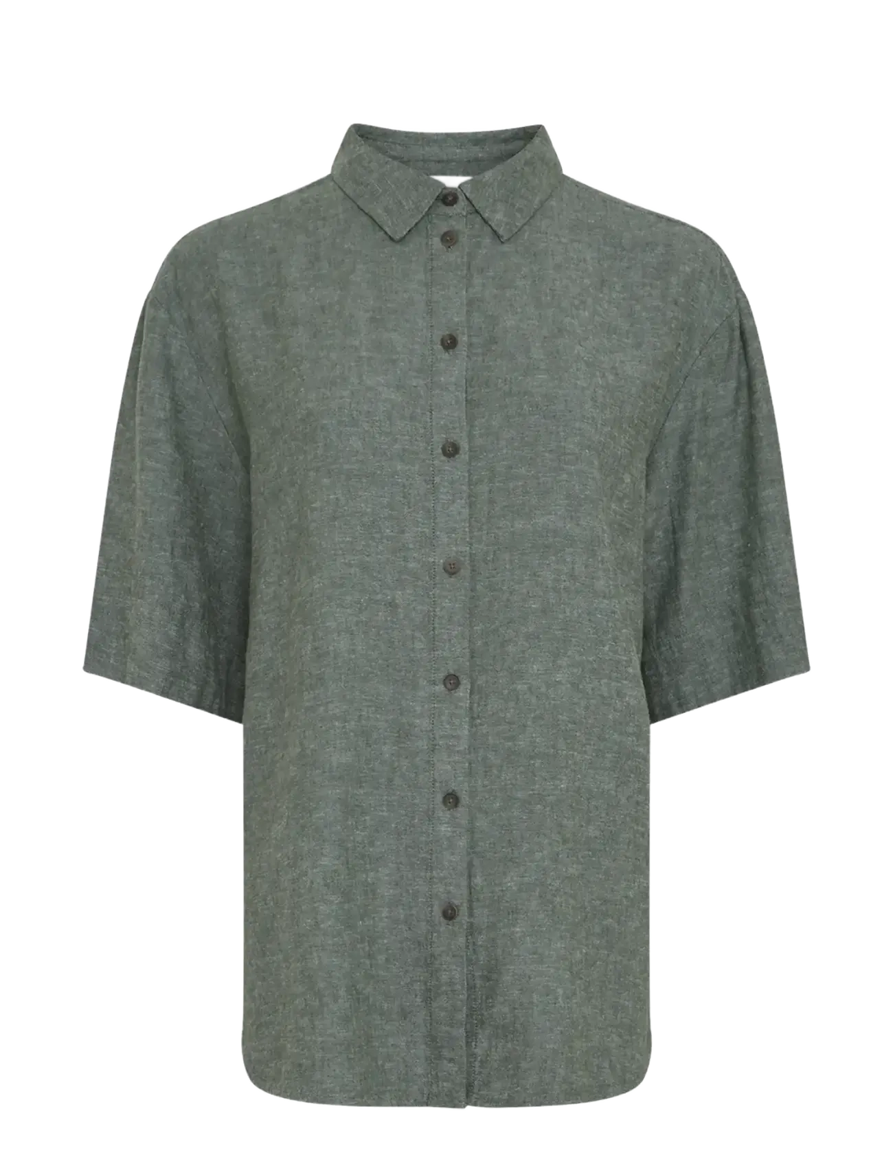 MSCH Copenhagen MSCHViana Ginia 3/4 Shirt - MSCH Copenhagen - LAUREL W MEL / khaki/green