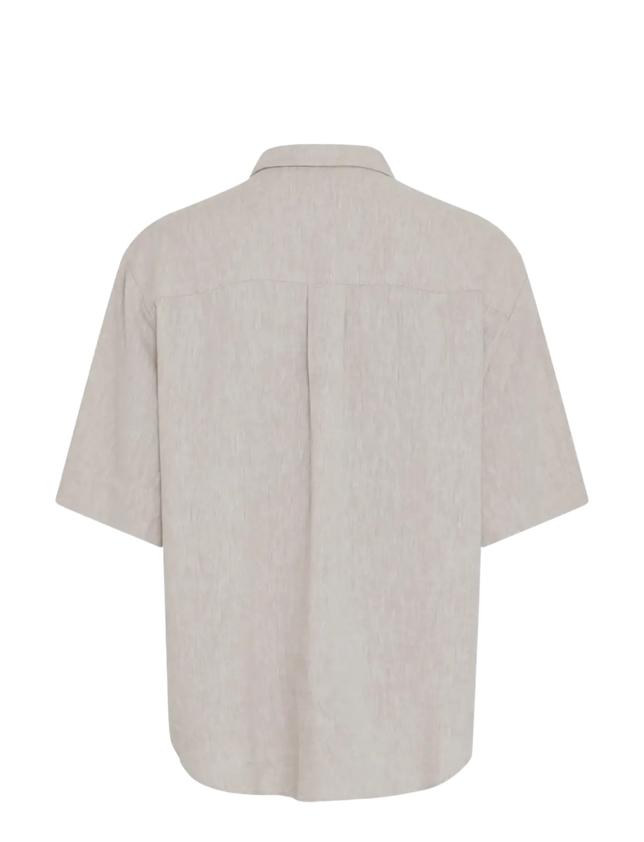 MSCH Copenhagen - MSCHViana Ginia 3/4 Shirt - hørskjorter - sand melange - 2