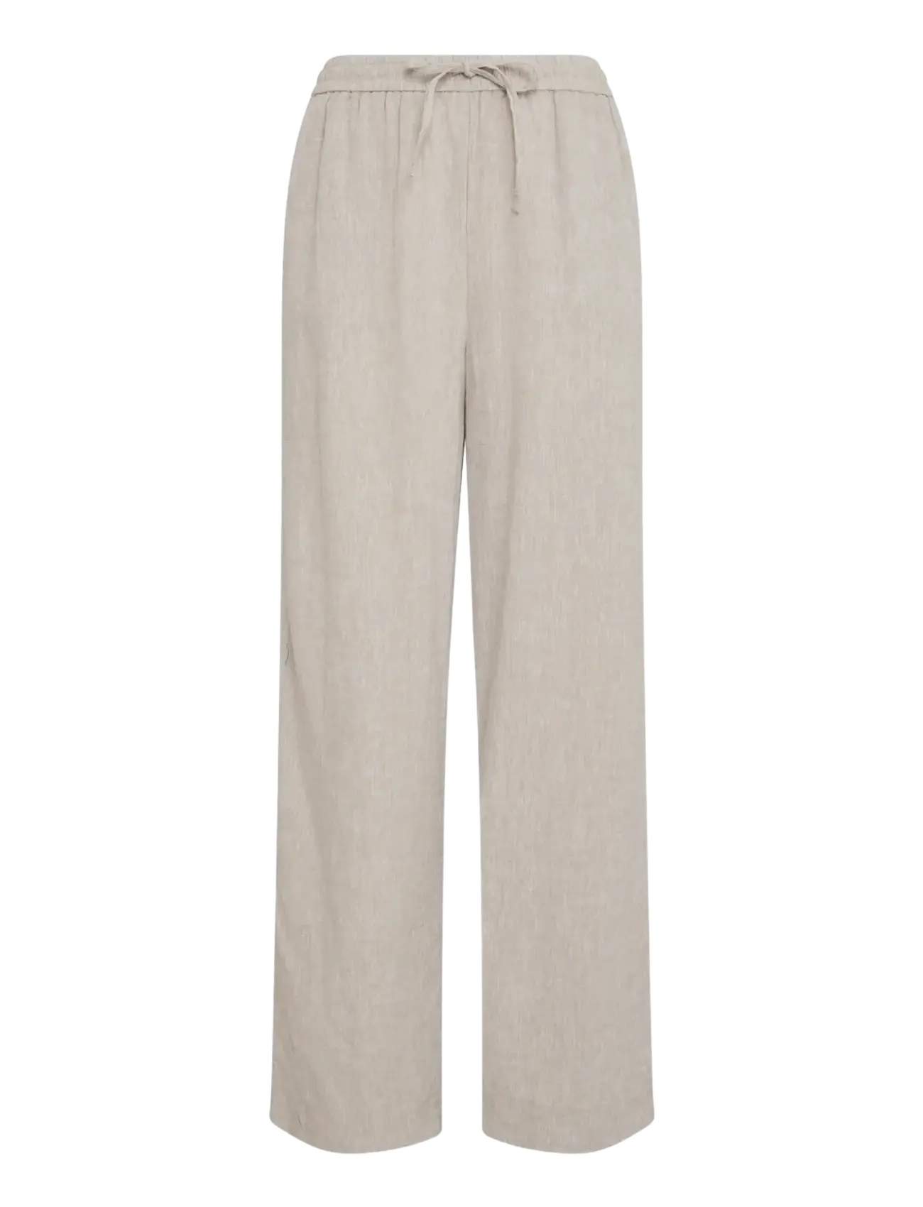 MSCH Copenhagen MSCHViana Ginia Pants - Bukser med lige ben - SAND MELANGE / beige