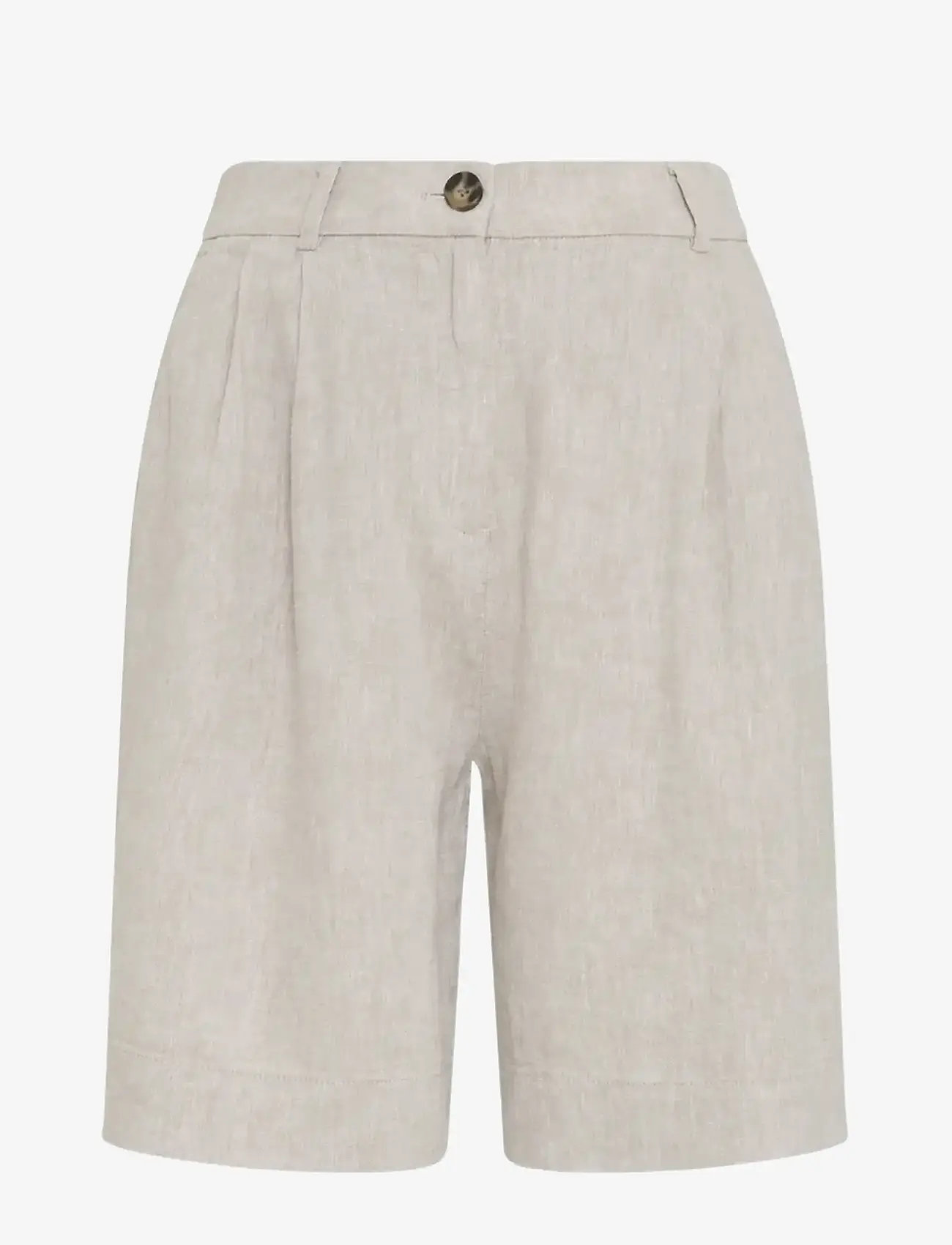 MSCH Copenhagen - MSCHViana Ginia HW Shorts - linen shorts - sand melange - 0