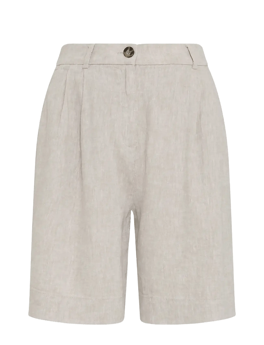 MSCH Copenhagen - MSCHViana Ginia HW Shorts - leinen-shorts - sand melange - 1