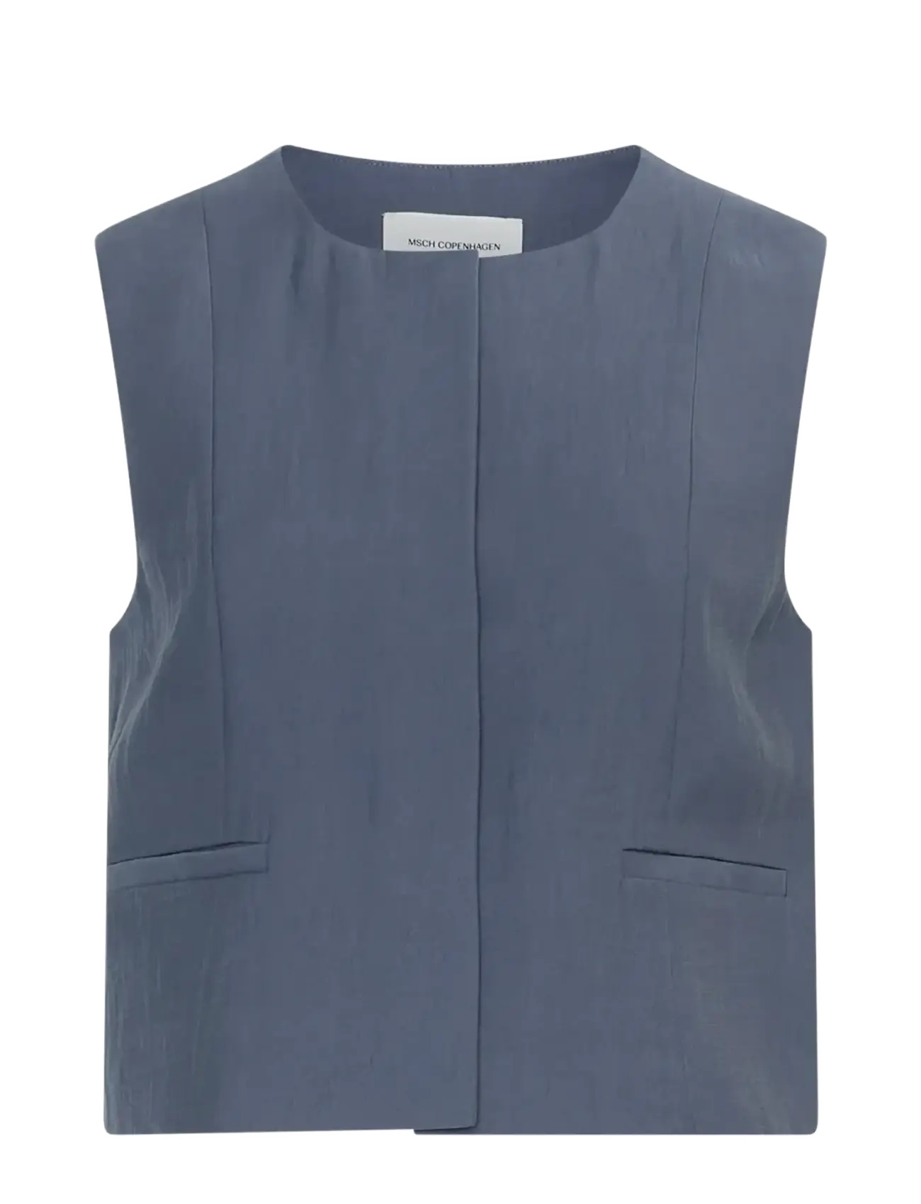 MSCH Copenhagen MSCHFrode Waistcoat - Tøj - VINTAGE INDIGO / blue