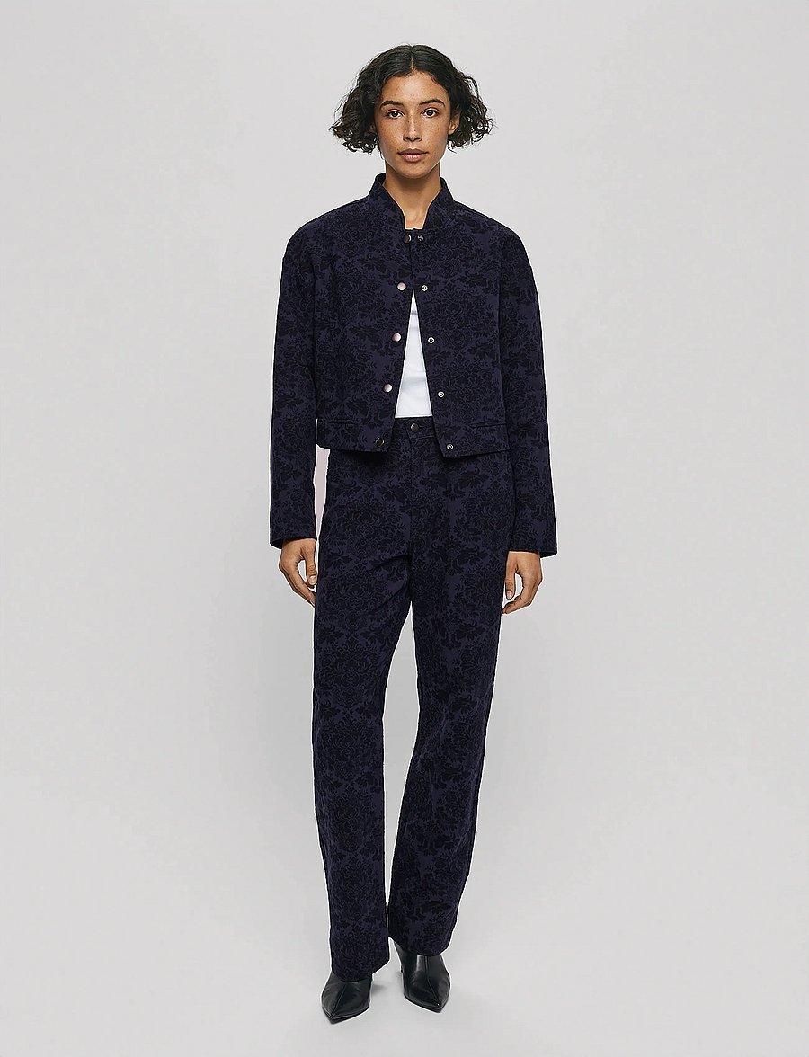 MSCH Copenhagen - MSCHBrantley Pants - raka byxor - sky cap/d blues - 0