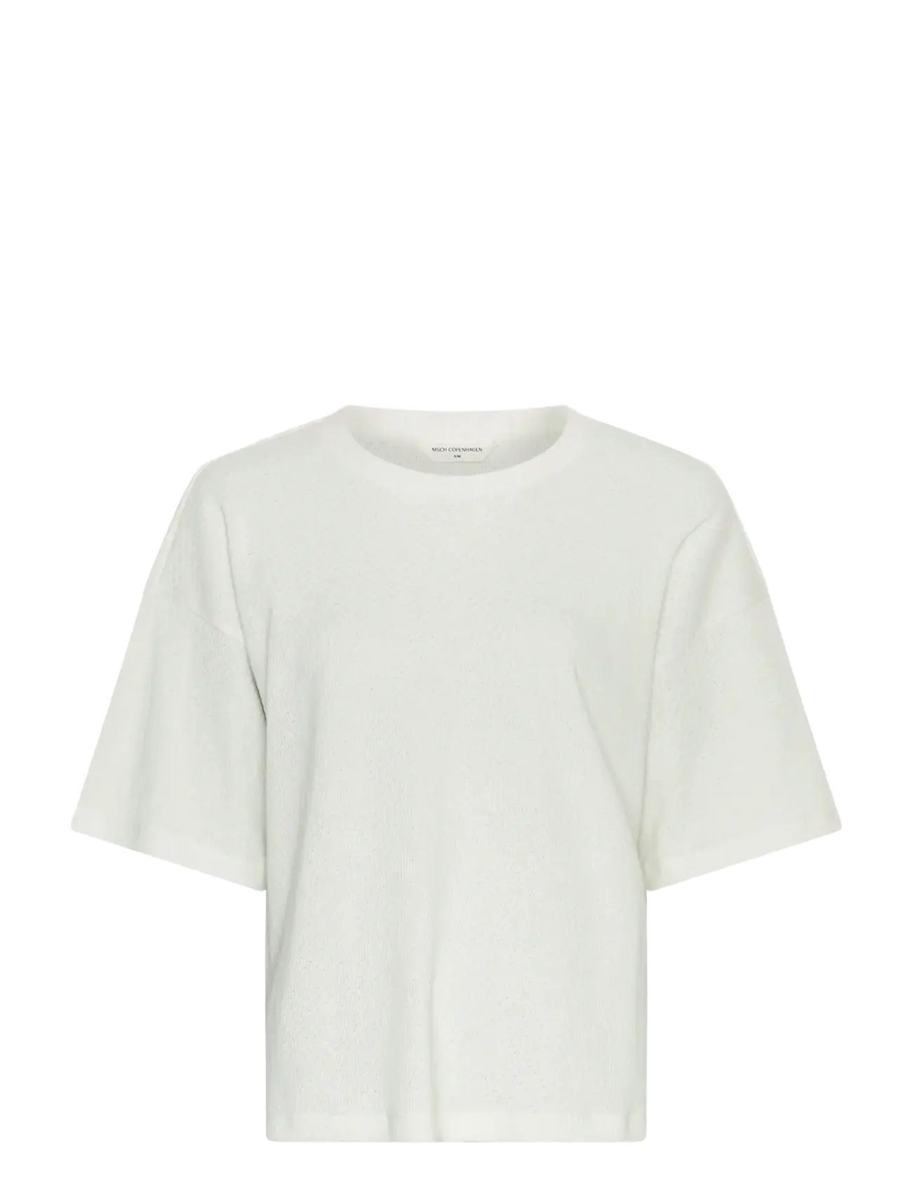 MSCH Copenhagen MSCHLinea Tee - T-skjorter - EGRET / cream