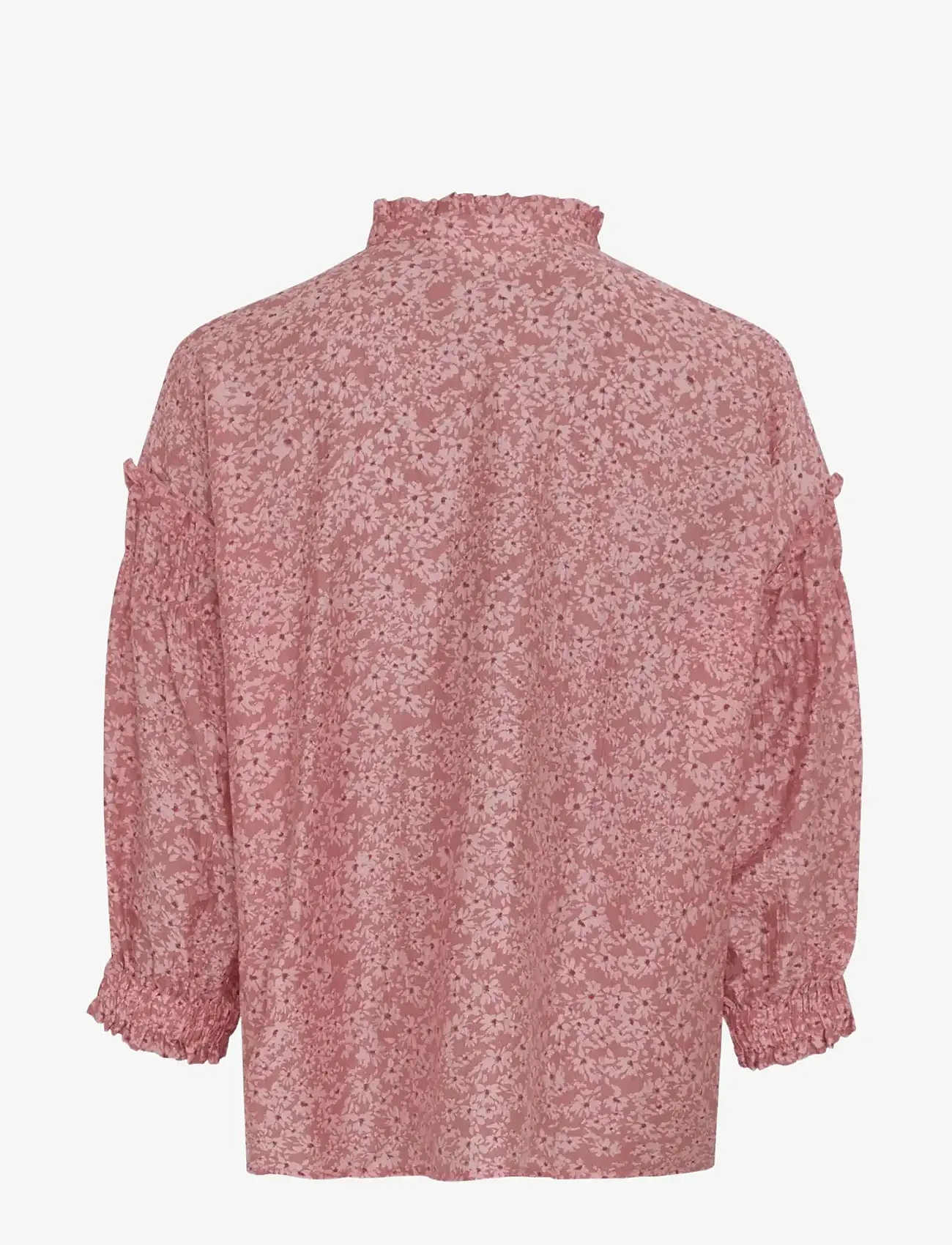 MSCH Copenhagen - MSCHSeraphina 3/4 Shirt AOP - kortærmede skjorter - f rose flower - 1