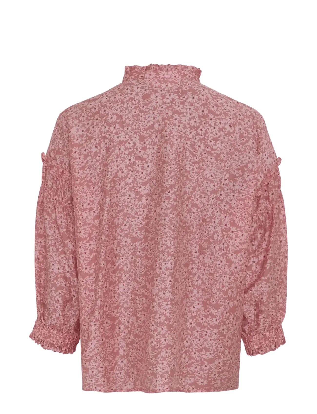 MSCH Copenhagen - MSCHSeraphina 3/4 Shirt AOP - kortærmede skjorter - f rose flower - 1