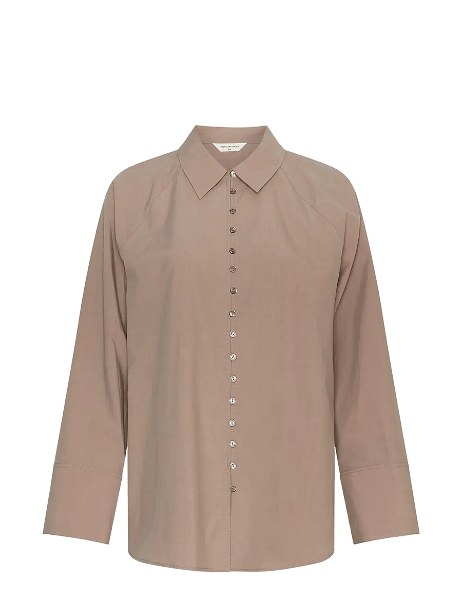 MSCH Copenhagen - MSCHSelmina Shirt - langærmede skjorter - mountain trail - 0