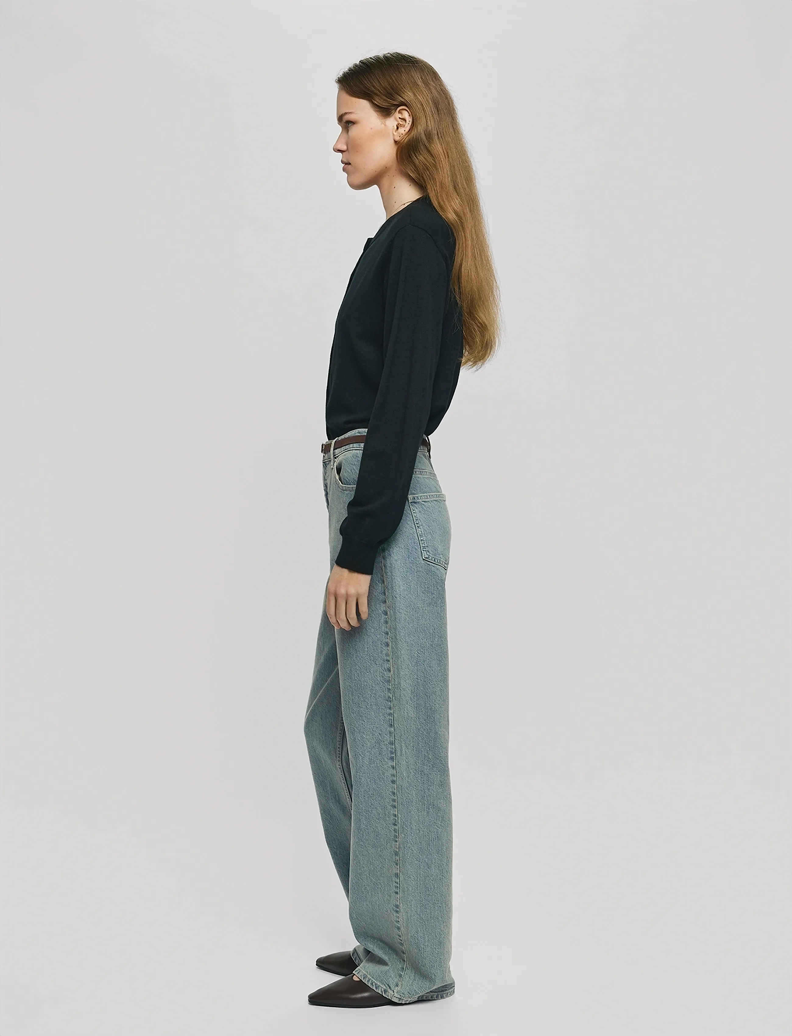 MSCH COPENHAGEN Mschbine Ada Relaxed Jeans Long dam – bild 2
