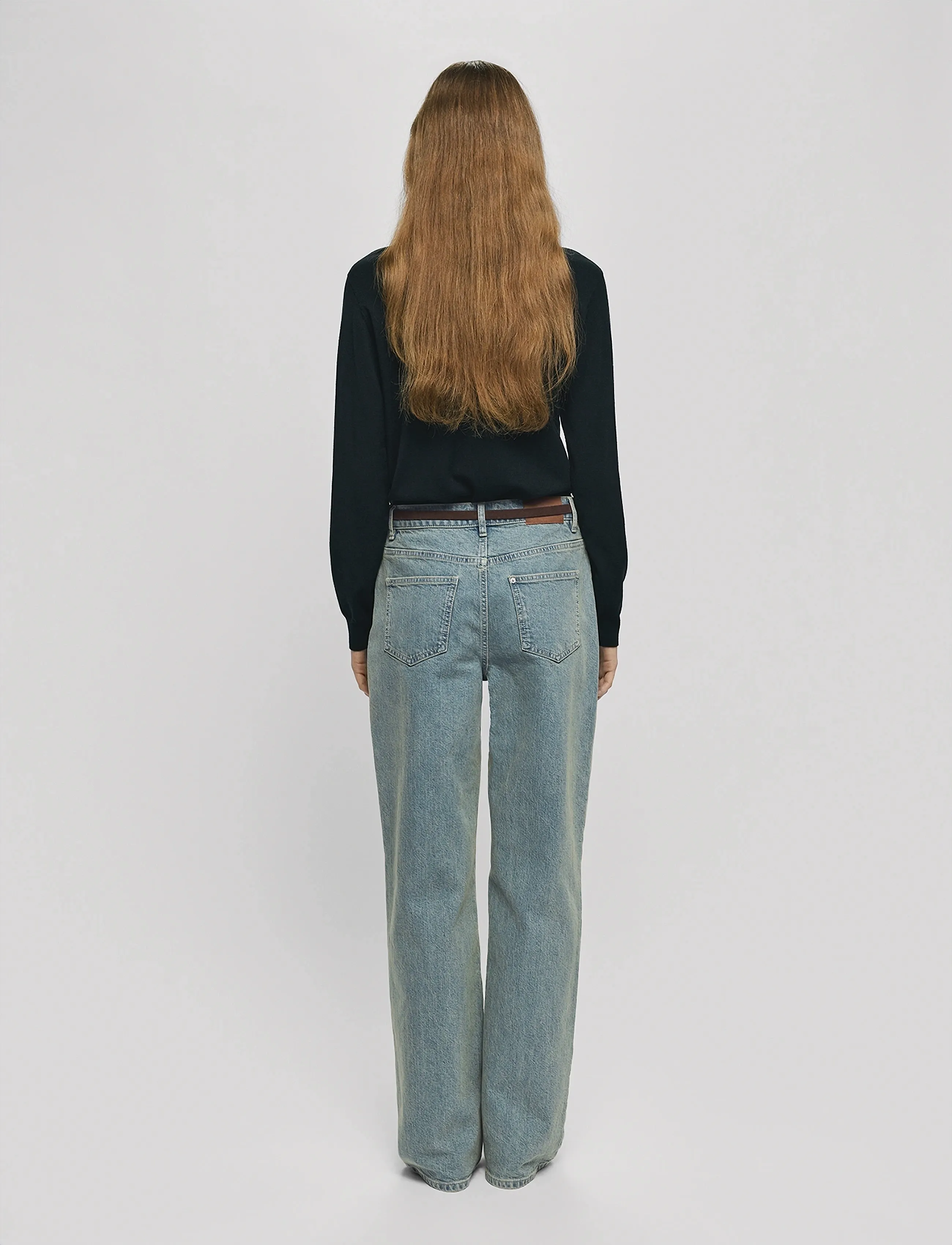 MSCH COPENHAGEN Mschbine Ada Relaxed Jeans Long dam – bild 3