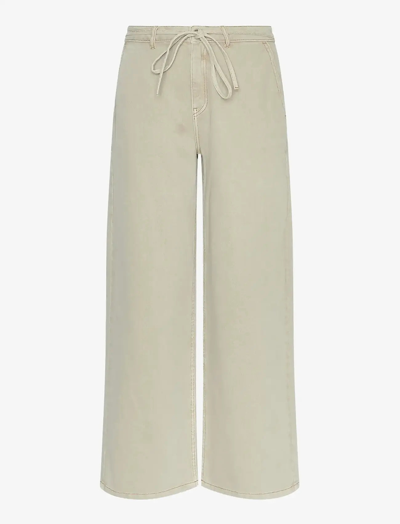 MSCH Copenhagen - MSCHLio Pants - wide leg trousers - sand wash - 0