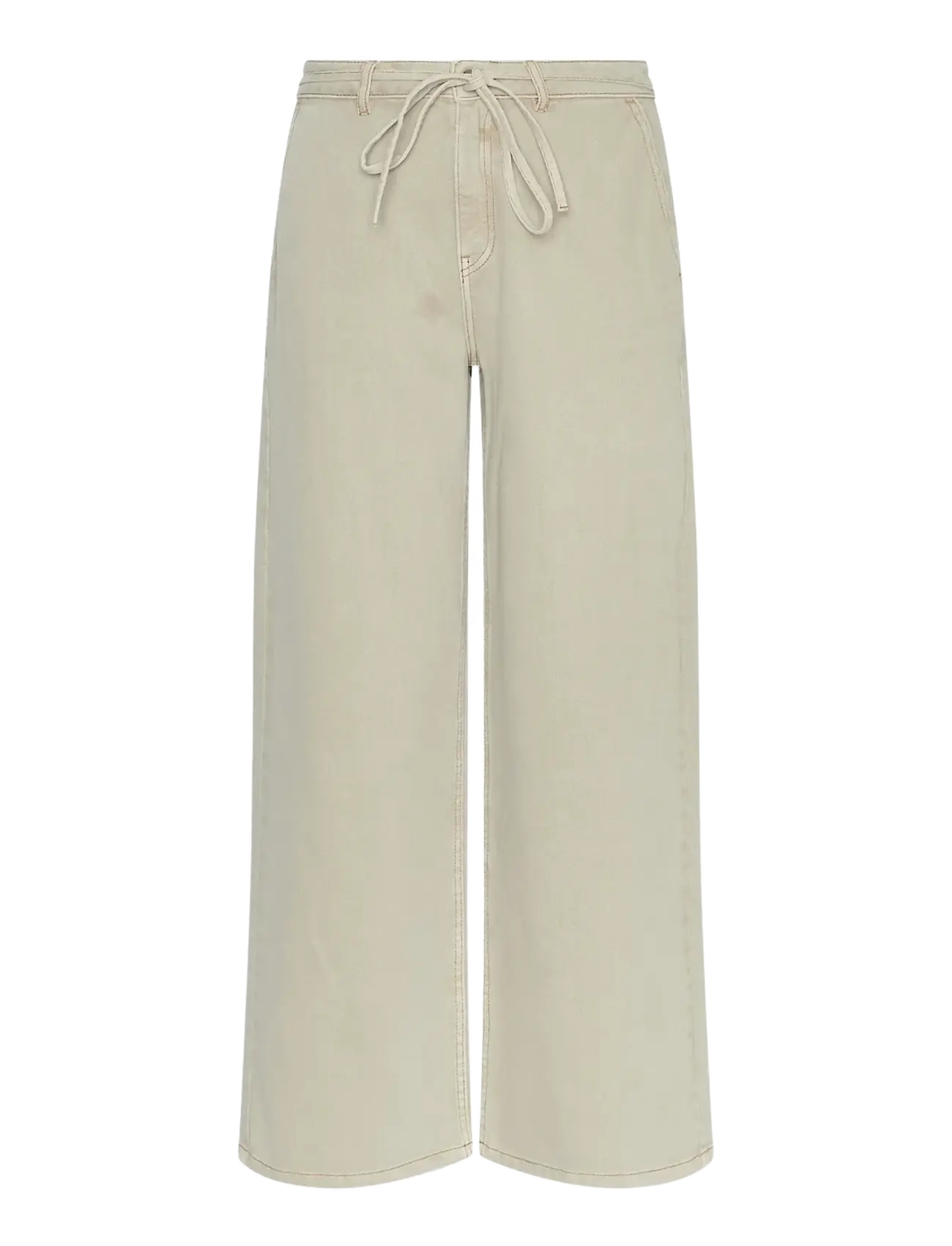 MSCH Copenhagen MSCHLio Pants - Trousers - SAND WASH / beige