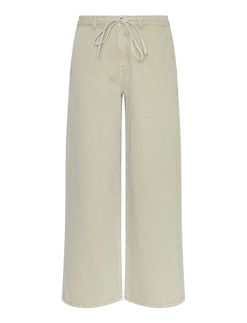 MSCH Copenhagen - MSCHLio Pants - wide leg trousers - sand wash - 0