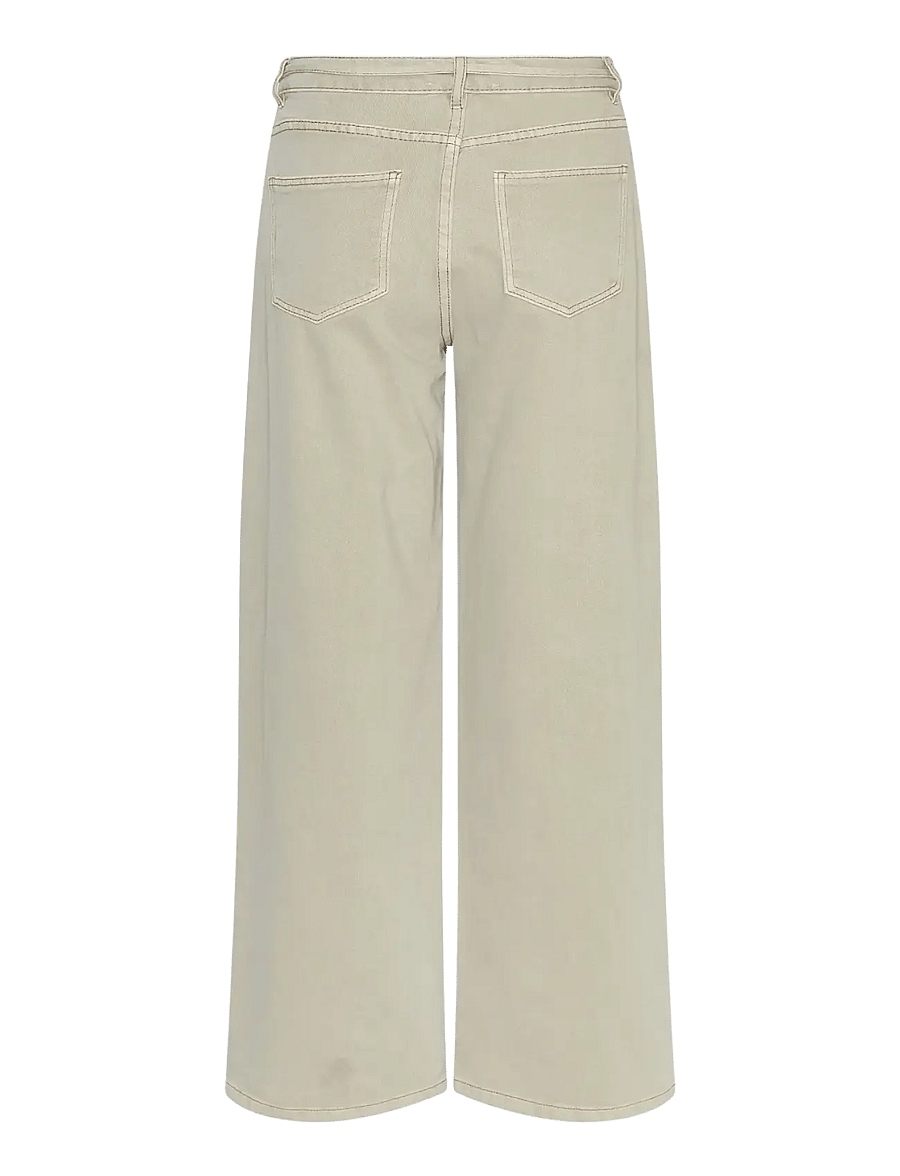 MSCH Copenhagen - MSCHLio Pants - hosen mit weitem bein - sand wash - 1