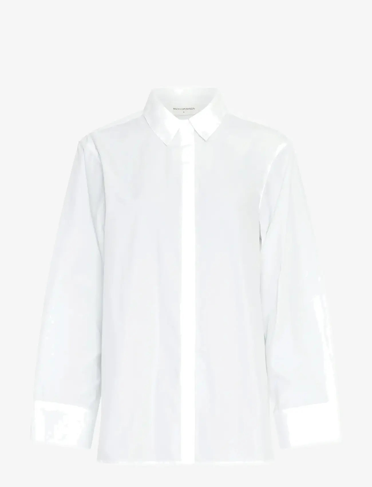 MSCH Copenhagen - MSCHIngela Zenika Shirt - langärmlige hemden - bright white - 0