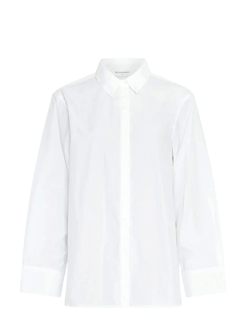 MSCH Copenhagen - MSCHIngela Zenika Shirt - langärmlige hemden - bright white - 0