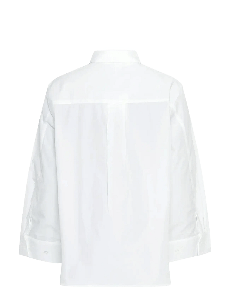 MSCH Copenhagen - MSCHIngela Zenika Shirt - langärmlige hemden - bright white - 1