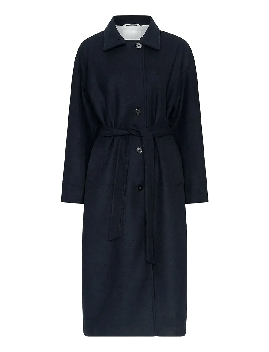 MSCH Copenhagen - MSCHKeola Secilia Wool Coat - winterjacken - sky captain - 0