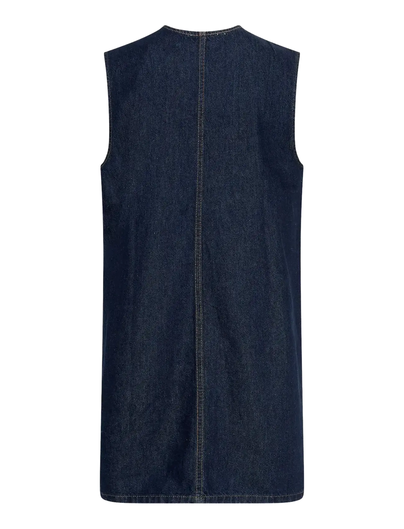 MSCH Copenhagen - MSCHAdna Alena SL Dress - kesämekot - dark blue wash - 1