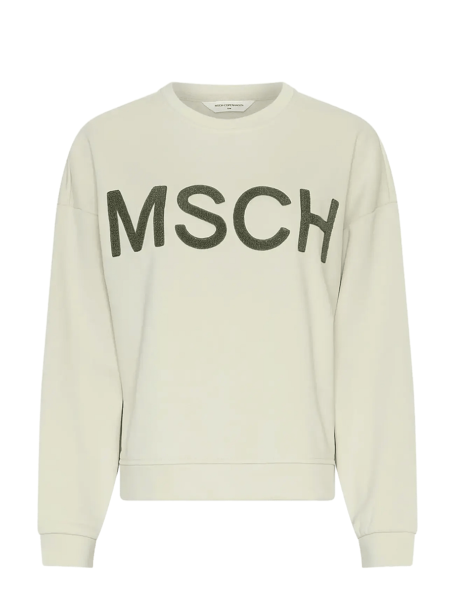 MSCH Copenhagen - MSCHMela Briena MSCH Sweatshirt - hverdags stil - oatmeal/l wreat - 0