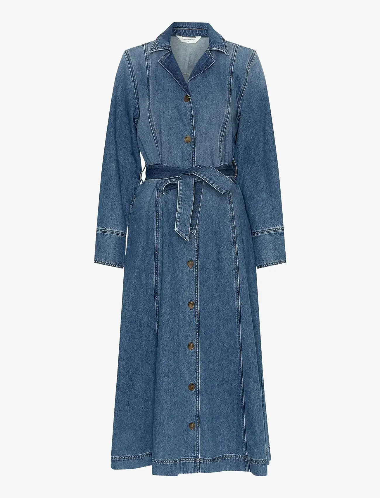 MSCH Copenhagen - MSCHTuro Alena Shirt Dress - hemdkleider - mid blue wash - 0