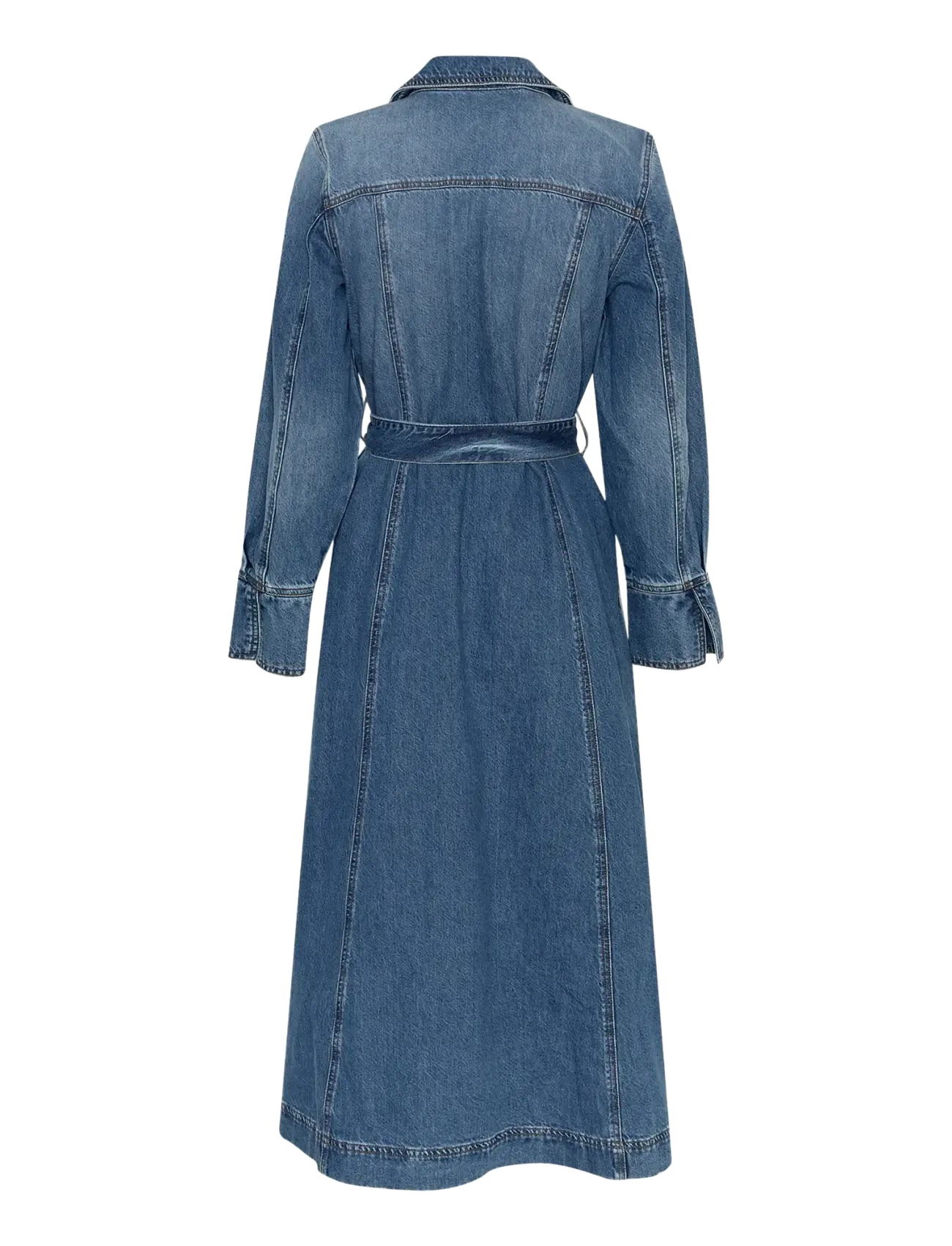 MSCH Copenhagen - MSCHTuro Alena Shirt Dress - robes d'été - mid blue wash - 2