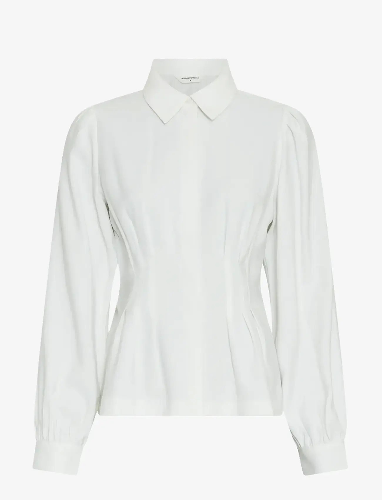 MSCH Copenhagen - MSCHElsa Asana Shirt - langärmlige hemden - egret - 0