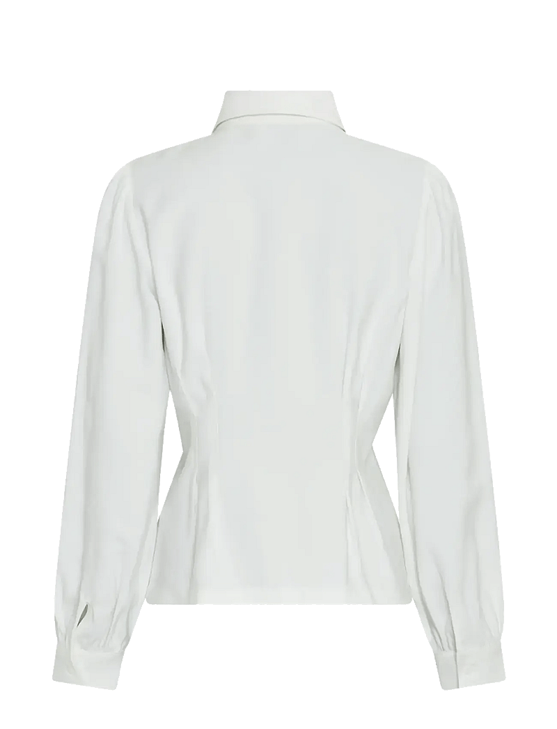 MSCH Copenhagen - MSCHElsa Asana Shirt - långärmade skjortor - egret - 1