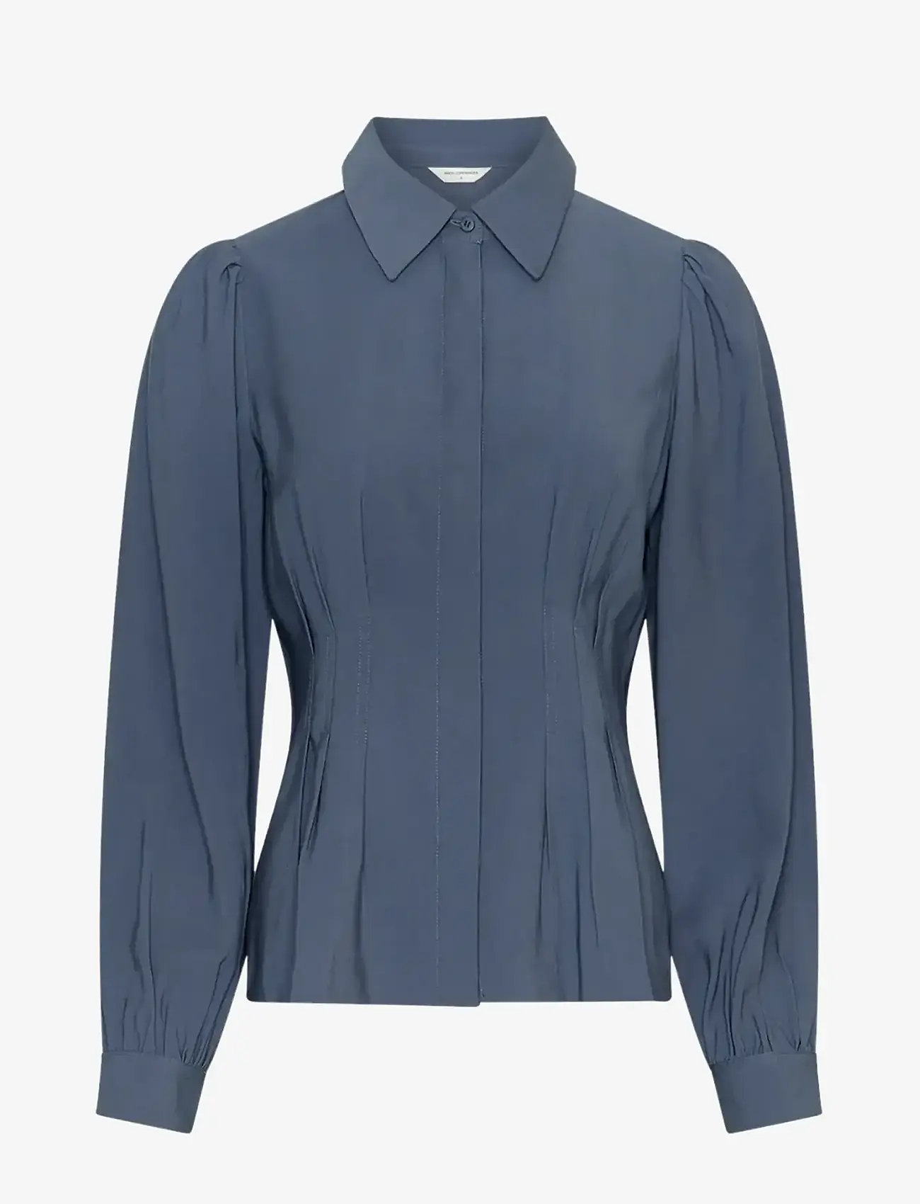 MSCH Copenhagen - MSCHElsa Asana Shirt - langärmlige hemden - vintage indigo - 1