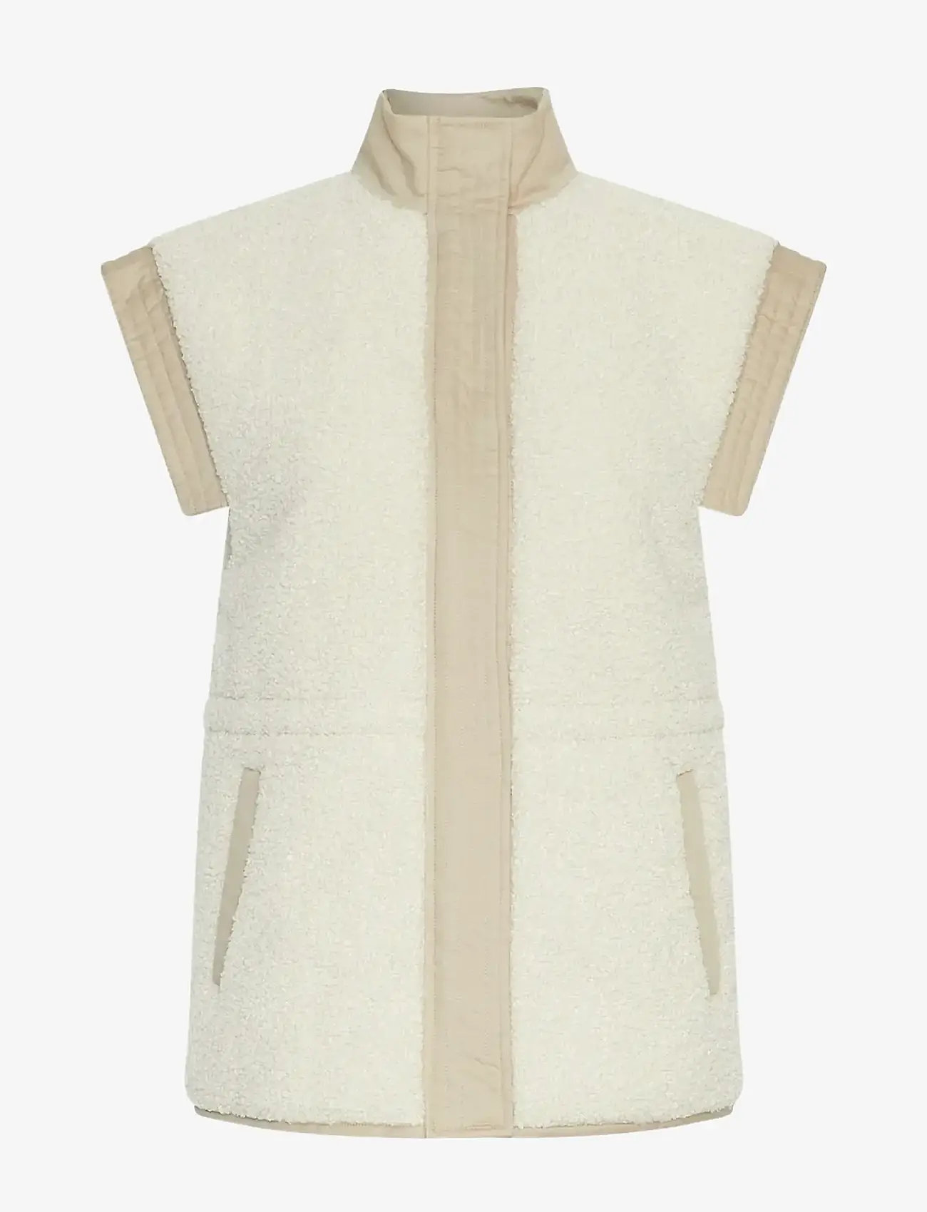 MSCH Copenhagen - MSCHLatha Vest - fleece- och teddyvästar - fog/safari - 1