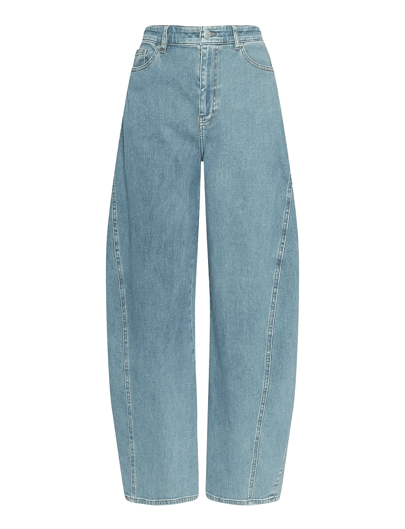 MSCH Copenhagen - MSCHTua Pants - barrel gallabuxur - light blue wash - 1