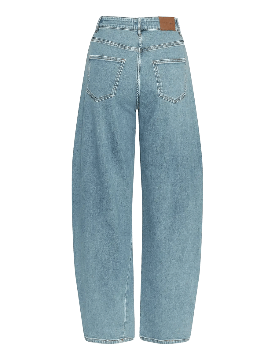 MSCH Copenhagen - MSCHTua Pants - barrel jeans - light blue wash - 2