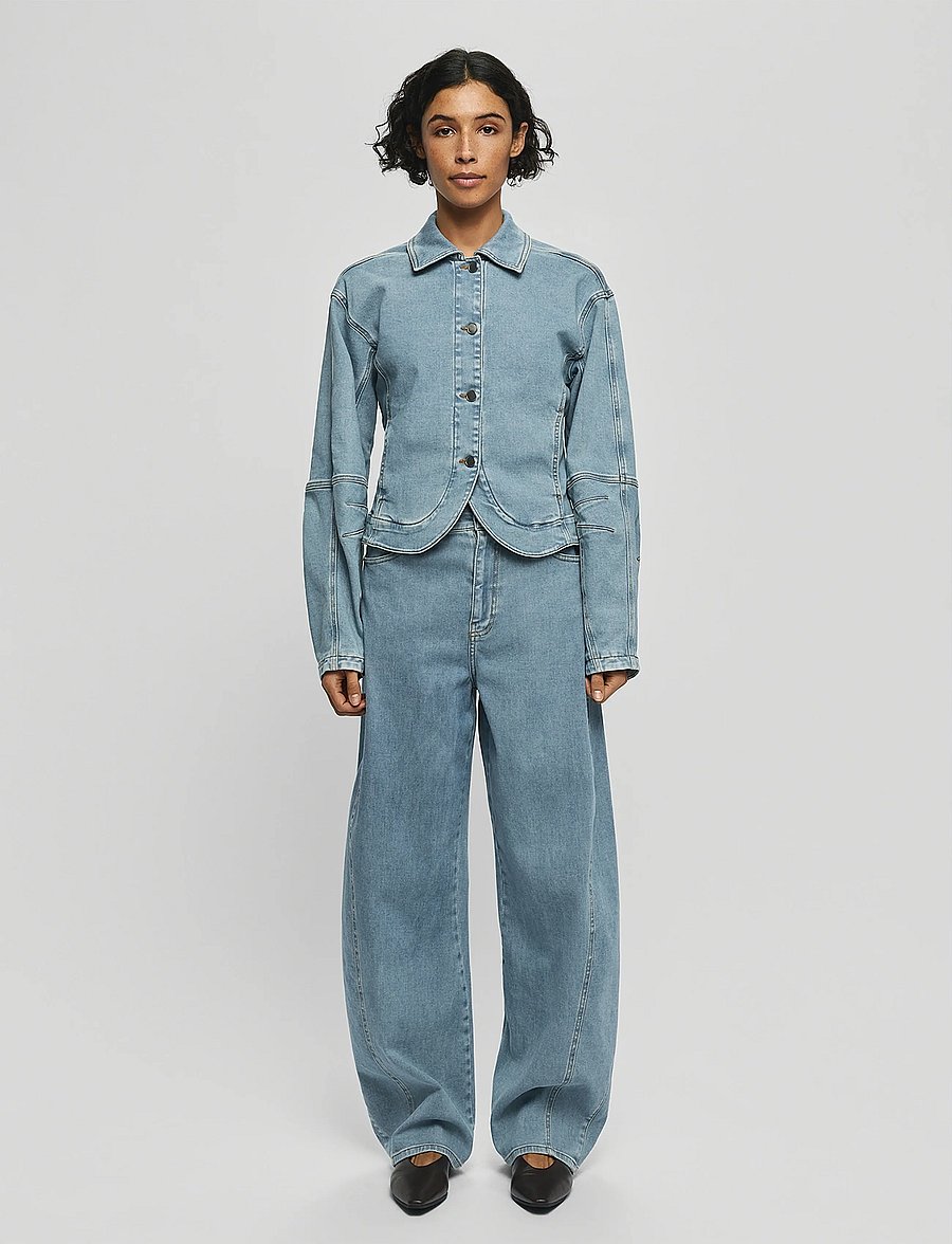 MSCH Copenhagen - MSCHTua Pants - barrel jeans - light blue wash - 0