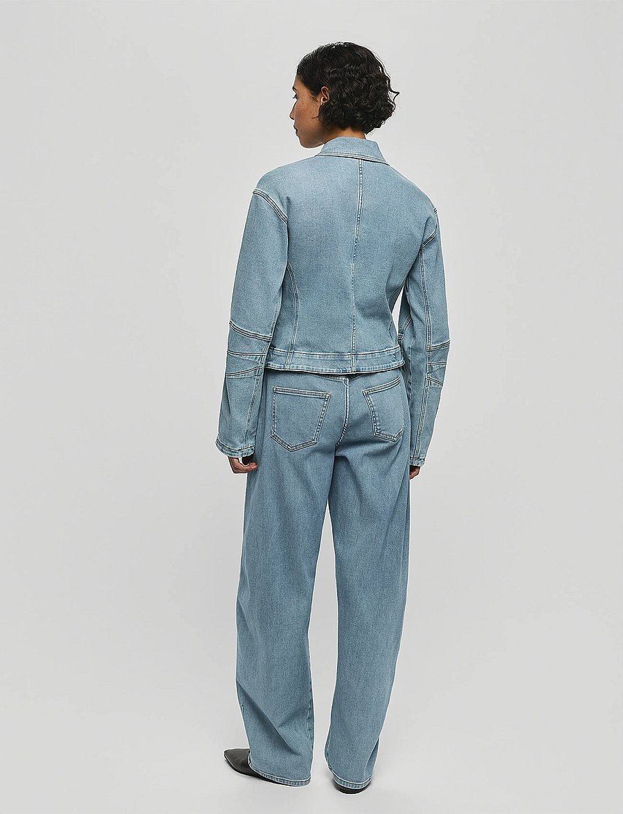 MSCH Copenhagen - MSCHTua Pants - barrel jeans - light blue wash - 4