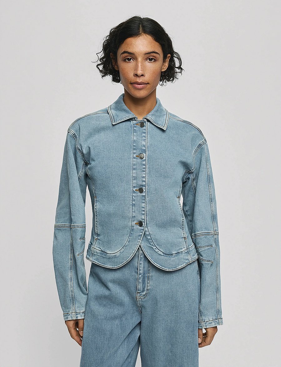 MSCH Copenhagen - MSCHTua Jacket - spring jackets - light blue wash - 0