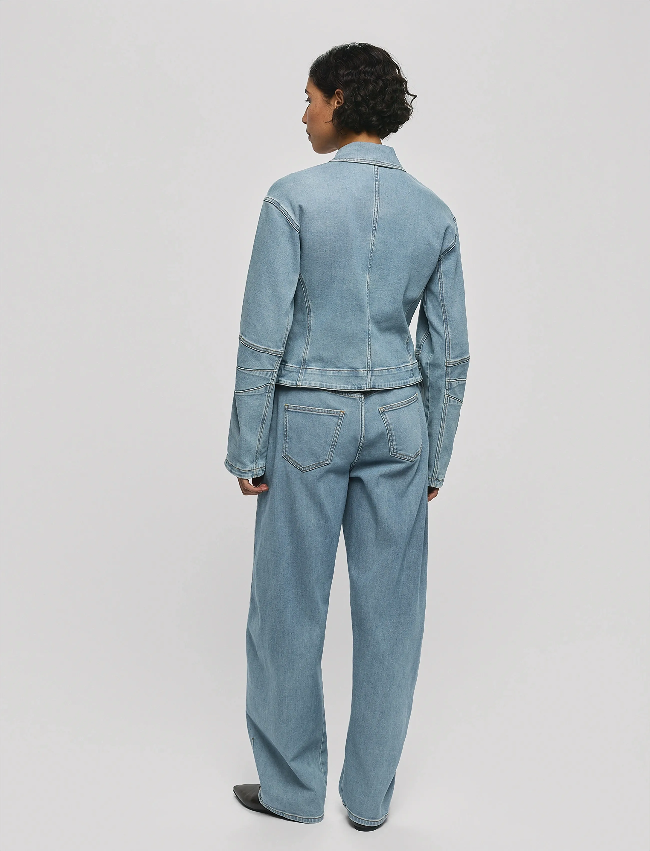 MSCH Copenhagen - MSCHTua Jacket - overtøj - light blue wash - 3