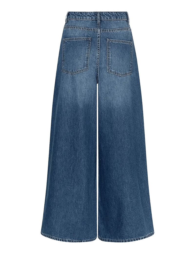 MSCH Copenhagen - MSCHTurig Alena Pants - wide leg jeans - mid blue wash - 2