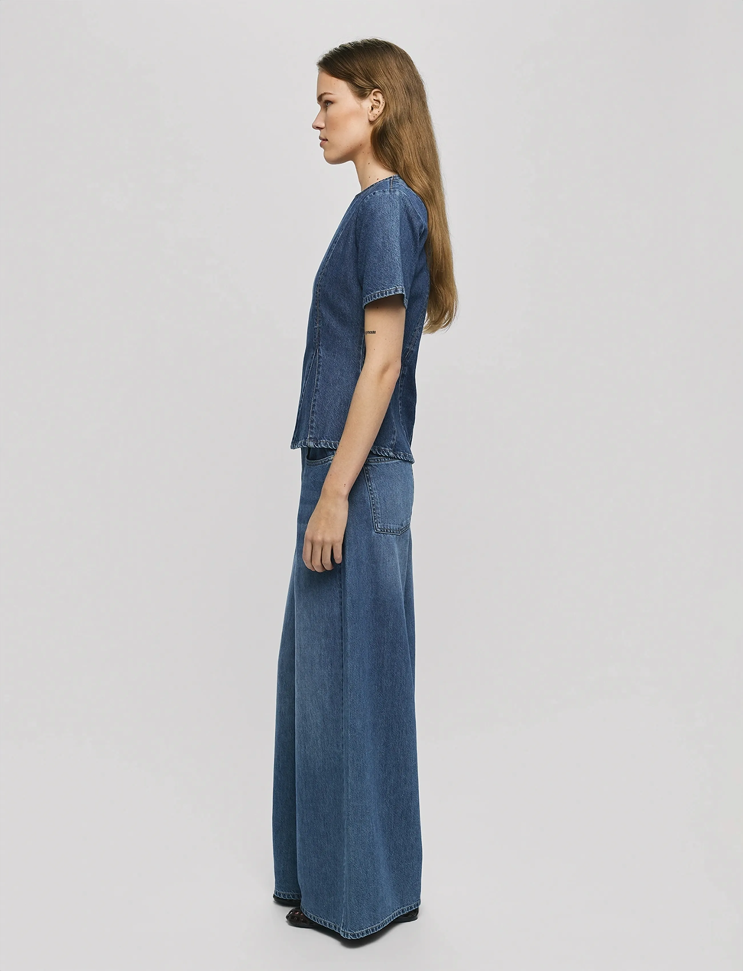 MSCH Copenhagen - MSCHTurig Alena Pants - vida jeans - mid blue wash - 3