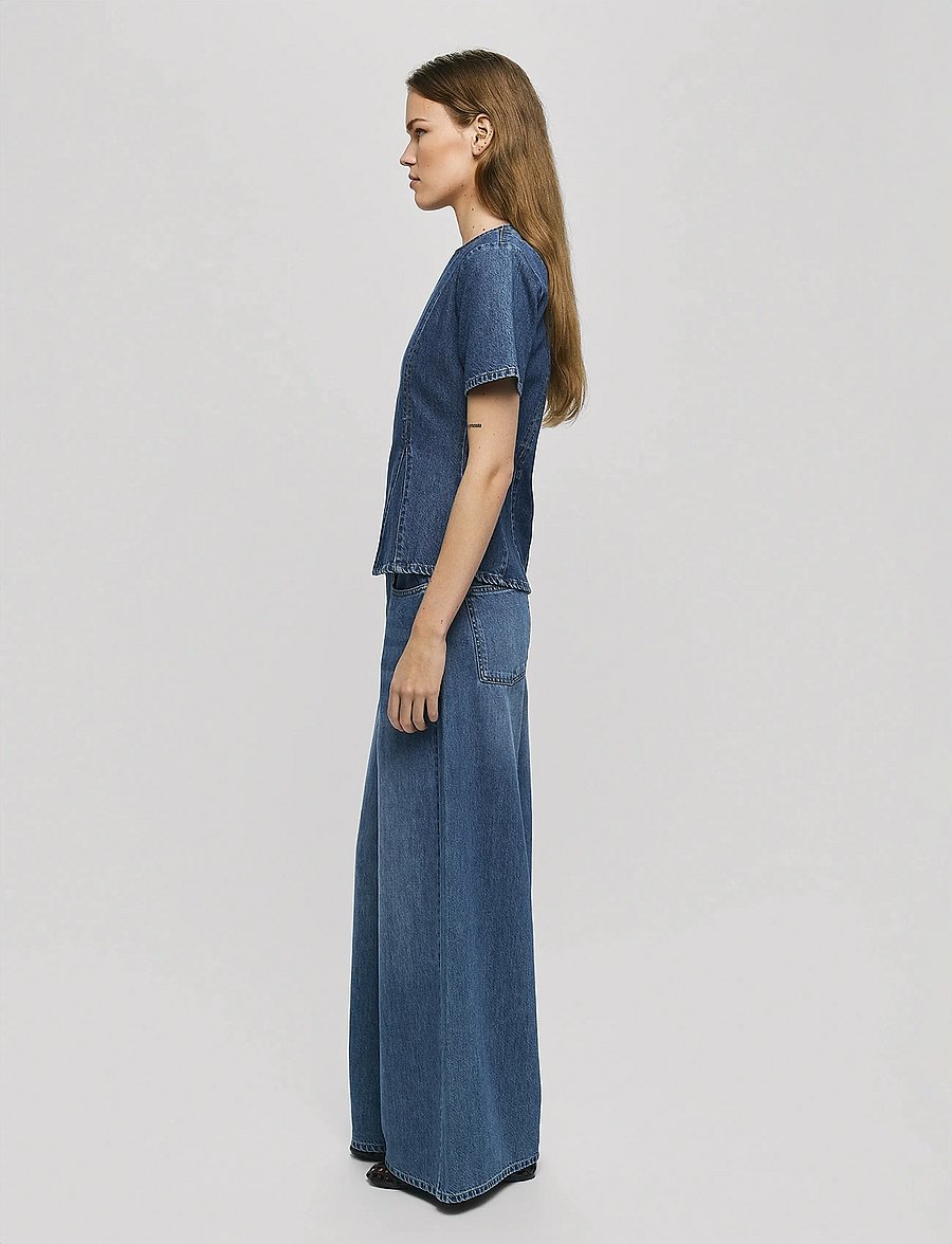 MSCH Copenhagen - MSCHTurig Alena Pants - vida jeans - mid blue wash - 3