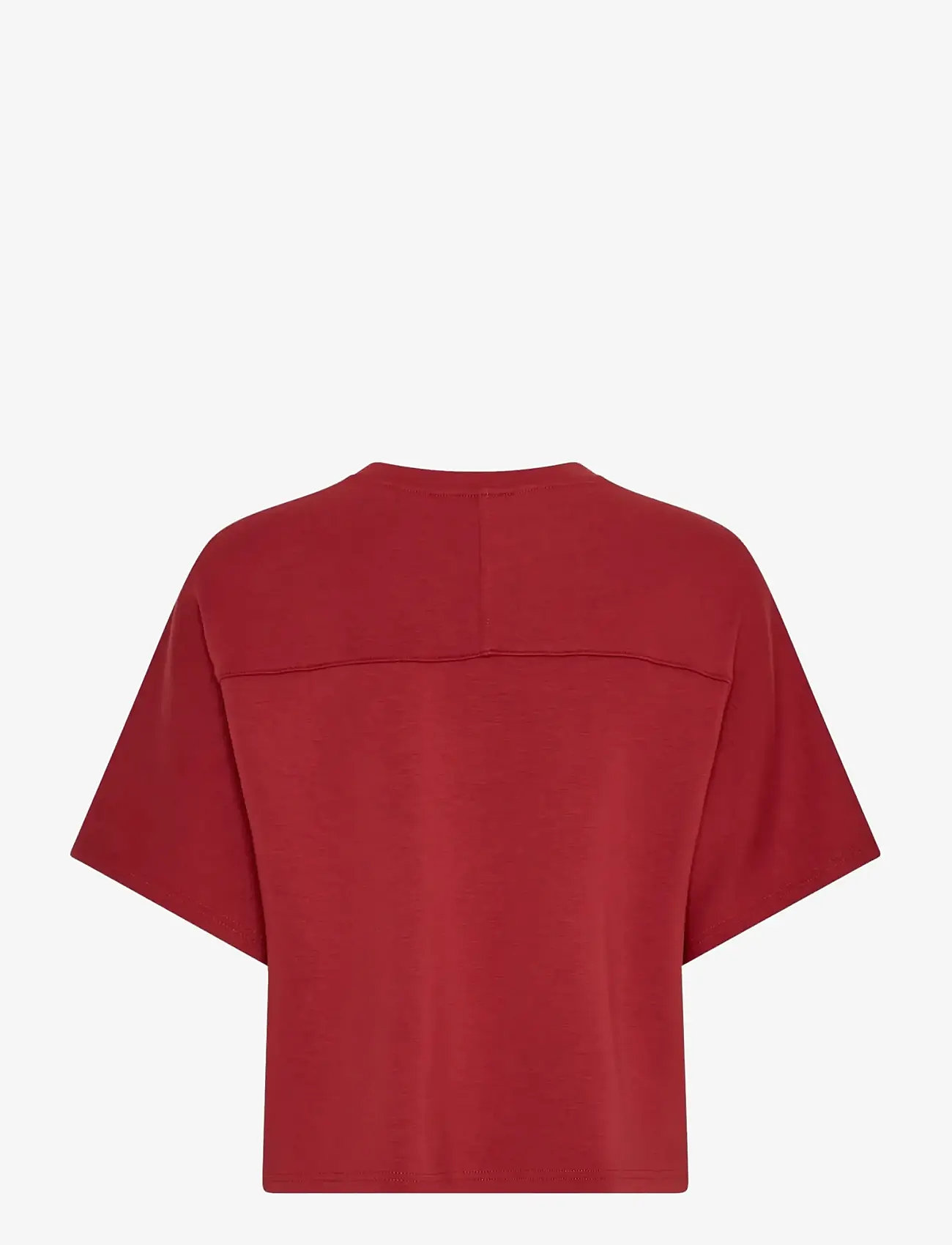 MSCH Copenhagen - MSCHMaelee Ima Q 2/4 Sweatshirt - t-shirts - rhubarb - 1
