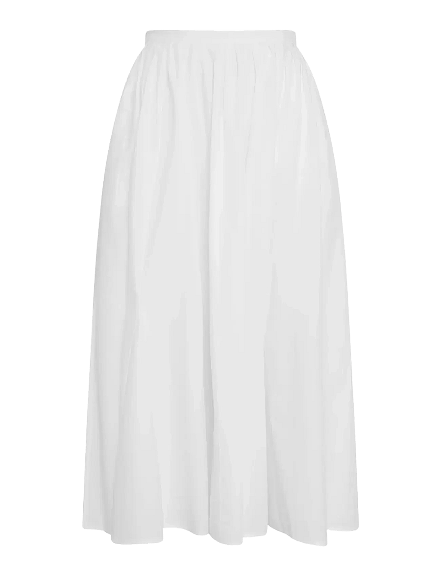 MSCH Copenhagen - MSCHNesrine Selmina HW Skirt - maxi nederdele - bright white - 1
