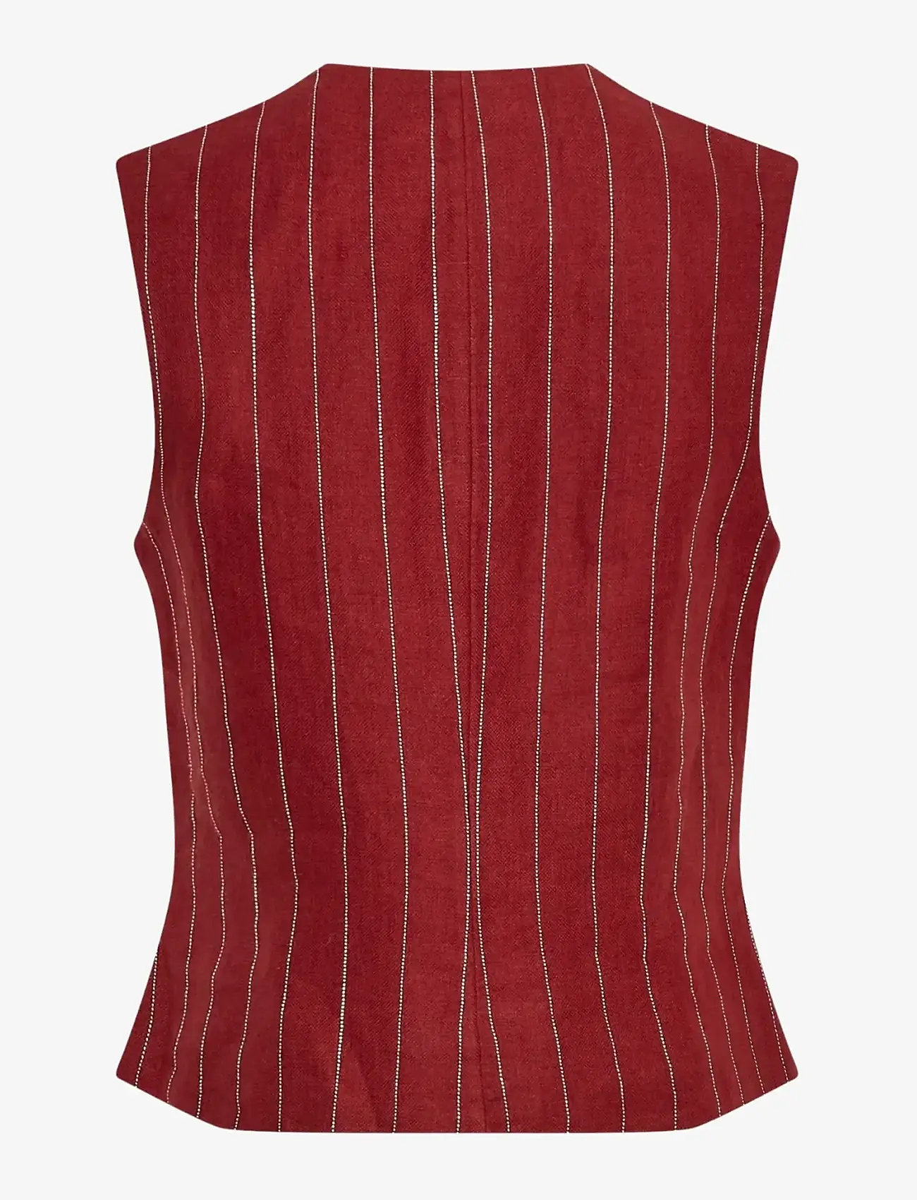 MSCH Copenhagen - MSCHClaritte Waistcoat STP - veste - rhubarb/b sand - 1